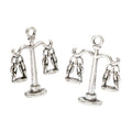 Zinc Alloy Libra Scale Charm Pendant for DIY Necklace Bracelet Jewelry Making view 2