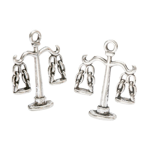 Zinc Alloy Libra Scale Charm Pendant for DIY Necklace Bracelet Jewelry Making