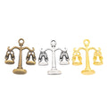 Zinc Alloy Libra Scale Charm Pendant for DIY Necklace Bracelet Jewelry Making view 5