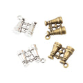 Zinc Alloy Binoculars Charm Pendant No.409094 for DIY Necklace Bracelet Jewelry Making view 4