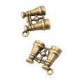 Zinc Alloy Binoculars Charm Pendant No.409094 for DIY Necklace Bracelet Jewelry Making view 2