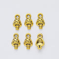 Zinc Alloy Mushroom Charm Pendant No.484852 for DIY Necklace Bracelet Jewelry Making view 4