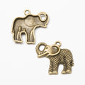 Zinc Alloy Elephant Charm Pendant No.268311 for DIY Necklace Bracelet Jewelry Making view 2