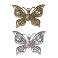 Zinc Alloy Butterfly Charm Pendant No.509144 for DIY Necklace Bracelet Jewelry Making view 4