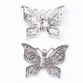 Zinc Alloy Butterfly Charm Pendant No.509144 for DIY Necklace Bracelet Jewelry Making view 3