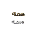 Zinc Alloy Love Letters Charm Pendant No.030105 for DIY Necklace Bracelet Jewelry Making view 4