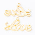 Zinc Alloy Love Charm Pendant No.098020 for DIY Necklace Bracelet Jewelry Making view 4