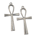 Zinc Alloy Cross Charm Pendant No.710835 for DIY Necklace Bracelet Jewelry Making view 3