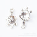 Zinc Alloy Turtle Charm Pendant No.131439 for DIY Necklace Bracelet Jewelry Making view 2