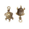 Zinc Alloy Turtle Charm Pendant No.131439 for DIY Necklace Bracelet Jewelry Making view 3