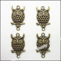 Zinc Alloy Owl Charm Pendant No.528125 for DIY Necklace Bracelet Jewelry Making view 5