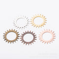 Zinc Alloy Gear Charm Pendant No.507773 for DIY Necklace Bracelet Jewelry Making view 5