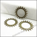 Zinc Alloy Gear Charm Pendant No.507773 for DIY Necklace Bracelet Jewelry Making view 4