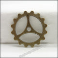 Zinc Alloy Gear Charm Pendant No.255276 for DIY Necklace Bracelet Jewelry Making view 2