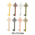 Zinc Alloy Key Charm Pendant No.863246 for DIY Necklace Bracelet Jewelry Making view 1