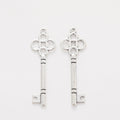 Zinc Alloy Key Charm Pendant No.863246 for DIY Necklace Bracelet Jewelry Making view 3