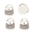 Zinc Alloy Handbag Charm Pendant No.690896 for DIY Necklace Bracelet Jewelry Making view 3