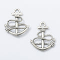 Zinc Alloy Anchor Charm Pendant No.937405 for DIY Necklace Bracelet Jewelry Making view 3