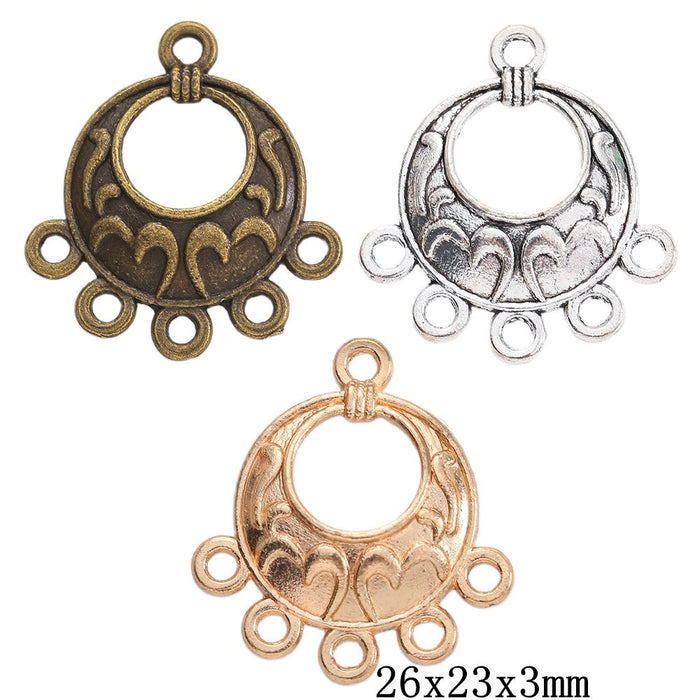 Zinc Alloy Jewelry Findings Accessories for DIY Jewelry Making (5884)