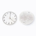 Zinc Alloy Clock Charm Pendant No.687433 for DIY Necklace Bracelet Jewelry Making view 3