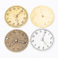 Zinc Alloy Clock Charm Pendant No.687433 for DIY Necklace Bracelet Jewelry Making view 1