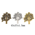 Vintage Alloy Tree Pendant Charm For DIY Jewelry Accessories Necklace And Craft Making view 1