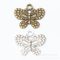 Zinc Alloy Butterfly Charm Pendant No.273822 for DIY Necklace Bracelet Jewelry Making view 1