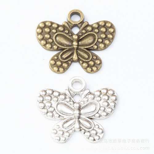 Zinc Alloy Butterfly Charm Pendant No.273822 for DIY Necklace Bracelet Jewelry Making