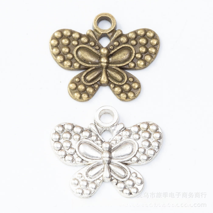 Zinc Alloy Butterfly Charm Pendant No.273822 for DIY Necklace Bracelet Jewelry Making