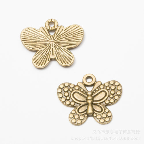 Zinc Alloy Butterfly Charm Pendant No.273822 for DIY Necklace Bracelet Jewelry Making