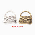 Zinc Alloy Handbag Charm Pendant No.825095 for DIY Necklace Bracelet Jewelry Making view 1