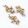 Zinc Alloy Elephant Charm Pendant No.634474 for DIY Necklace Bracelet Jewelry Making view 3