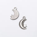 Zinc Alloy Moon Charm Pendant No.558219 for DIY Necklace Bracelet Jewelry Making view 3