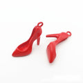 High Heel Shoe Enamel Charms in Six Pastel and Bright Colors view 11