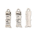 Zinc Alloy Plaque Charm Pendant for DIY Necklace Bracelet Jewelry Making view 3