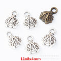 Zinc Alloy Beetle Charm Pendant No.811843 for DIY Necklace Bracelet Jewelry Making view 1