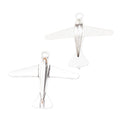 Zinc Alloy Airplane Charm Pendant No.750984 for DIY Necklace Bracelet Jewelry Making view 3