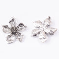 Zinc Alloy Flower Charm Pendant No.333998 for DIY Necklace Bracelet Jewelry Making view 3