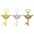 Zinc Alloy Key Charm Pendant No.586501 for DIY Necklace Bracelet Jewelry Making view 5