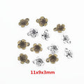 Zinc Alloy Flower Charm Pendant No.116615 for DIY Necklace Bracelet Jewelry Making view 1