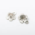 Zinc Alloy Flower Charm Pendant No.116615 for DIY Necklace Bracelet Jewelry Making view 3