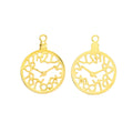 Zinc Alloy Clock Charm Pendant No.135505 for DIY Necklace Bracelet Jewelry Making view 4
