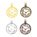 Zinc Alloy Clock Charm Pendant No.135505 for DIY Necklace Bracelet Jewelry Making view 5