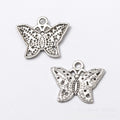 Zinc Alloy Butterfly Charm Pendant No.275583 for DIY Necklace Bracelet Jewelry Making view 2