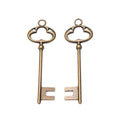 Zinc Alloy Key Charm Pendant No.309996 for DIY Necklace Bracelet Jewelry Making view 3