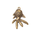 Zinc Alloy Goldfish Charm Pendant No.544915 for DIY Necklace Bracelet Jewelry Making view 2