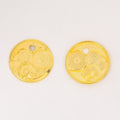 Zinc Alloy Gear Clock Charm Pendant No.935494 for DIY Necklace Bracelet Jewelry Making view 4