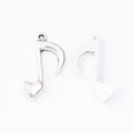 Zinc Alloy Music Note Charm Pendant No.607327 for DIY Necklace Bracelet Jewelry Making view 3