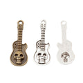 Zinc Alloy Guitar Charm Pendant No.039771 for DIY Necklace Bracelet Jewelry Making view 2