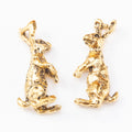 DIY Vintage Alloy Rabbit Pendant Charm For Jewelry Accessories Bracelet Necklace Making view 4